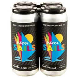 Mast Landing Brewing Co. Neon Sails India Pale Ale - 4 x 1 pint Cans