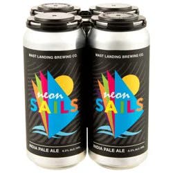 Mast Landing Brewing Co. Neon Sails India Pale Ale - 4 x 1 pint Cans