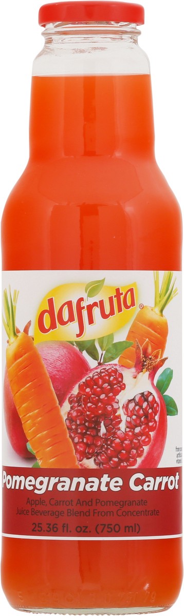 slide 9 of 14, Dafruta Juice Carrot Pomegranate, 750 m
