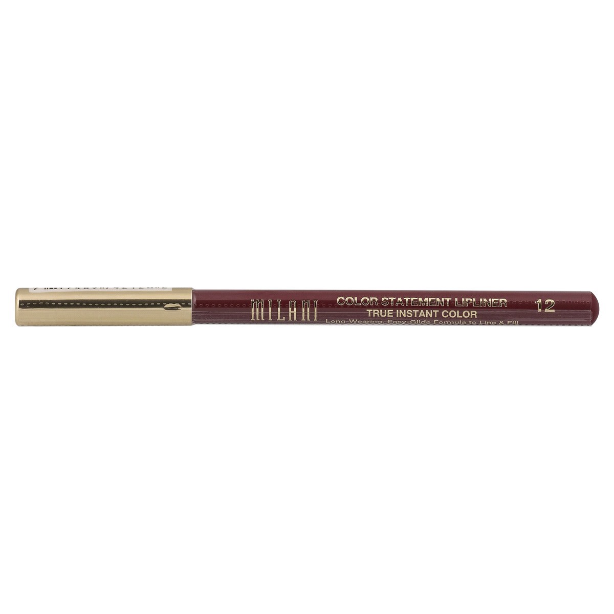 slide 1 of 9, Milani Color Statement Lipliner, Bordeaux, 0.04 oz