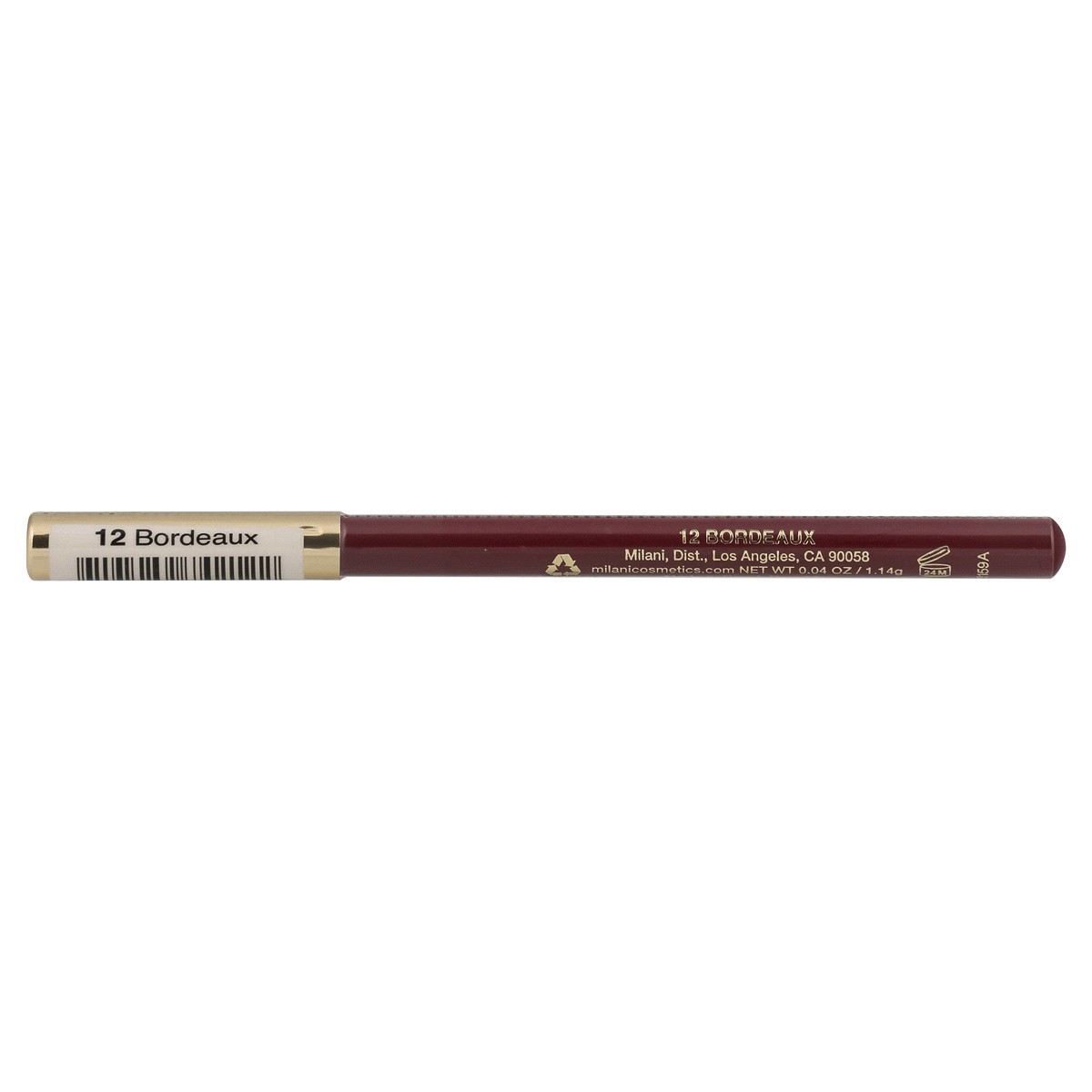 slide 4 of 9, Milani Color Statement Lipliner, Bordeaux, 0.04 oz