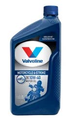 Valvoline 4-Stroke Motorcycle SAE 10W-40 Motor Oil 1 QT