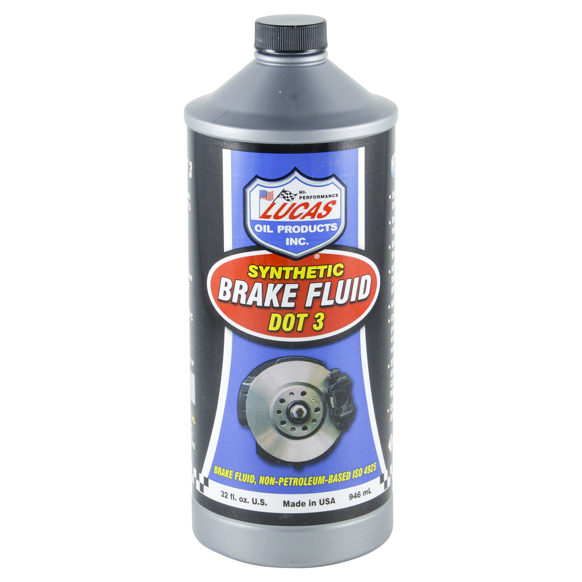 slide 1 of 3, Lucas Synthetic Brake Fluid DOT 3, 32 fl oz