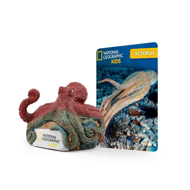 slide 3 of 3, tonies National Geographic Kids: Octopus Tonie Figurine, 1 ct