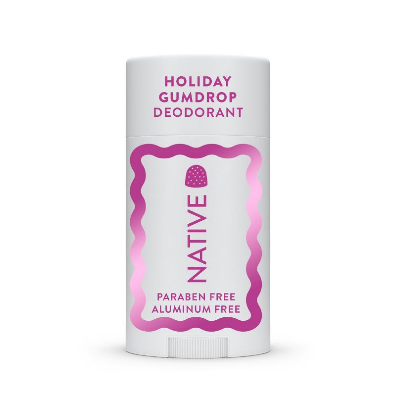 slide 2 of 8, Native Limited Edition Aluminum Free Deodorant - Holiday Gumdrop - 2.65oz, 2.65 oz