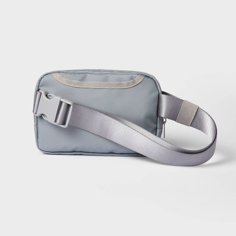 slide 2 of 4, Belt Fanny Pack Gray - All In Motion™: Adjustable Strap, Solid Pattern, 1 ct