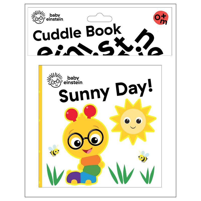 slide 2 of 5, Baby Einstein Sunny Day! Cloth Crinkle Cuddle Book, 1 ct