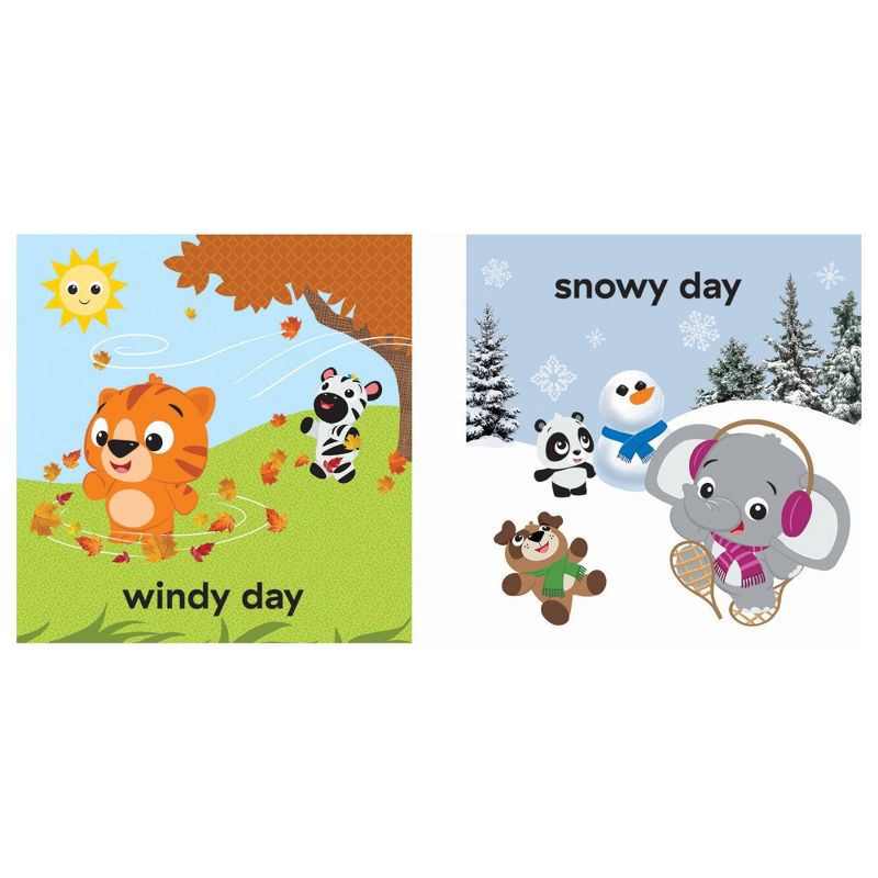 slide 3 of 5, Baby Einstein Sunny Day! Cloth Crinkle Cuddle Book, 1 ct