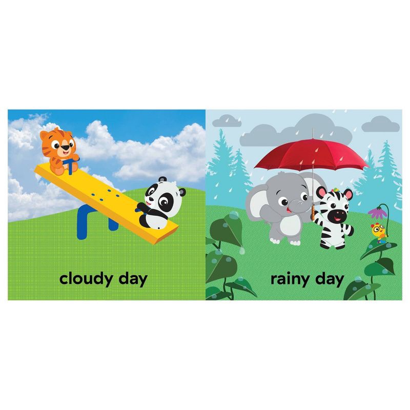 slide 4 of 5, Baby Einstein Sunny Day! Cloth Crinkle Cuddle Book, 1 ct