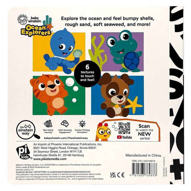 slide 5 of 5, Baby Einstein Ocean Explorers Discover the Ocean - Touch and Feel (Board Book), 1 ct