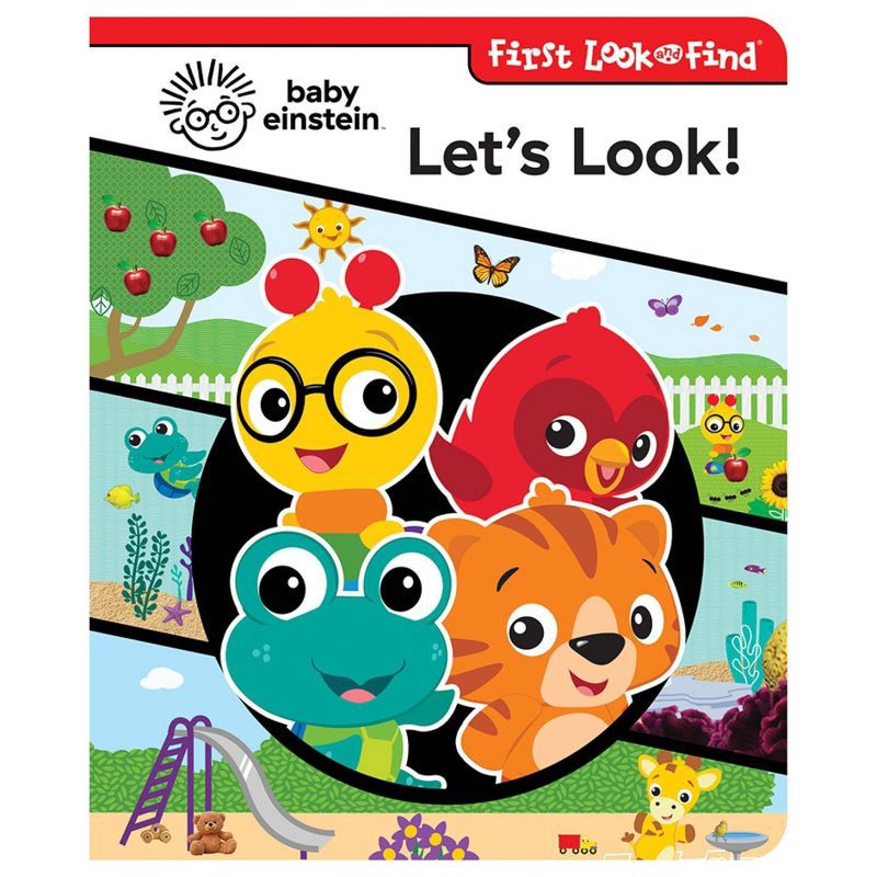 slide 6 of 9, Baby Einstein First Look and Find Neptune Turtle - Book Box and Plush Set (Board Book), 1 ct
