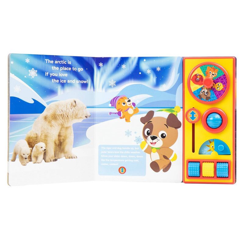 slide 3 of 9, Baby Einstein Busy World - Busy Box - A First Step into STEM (Board Book), 1 ct