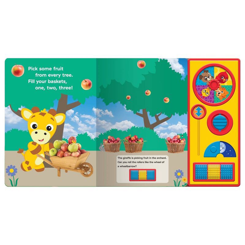 slide 4 of 9, Baby Einstein Busy World - Busy Box - A First Step into STEM (Board Book), 1 ct