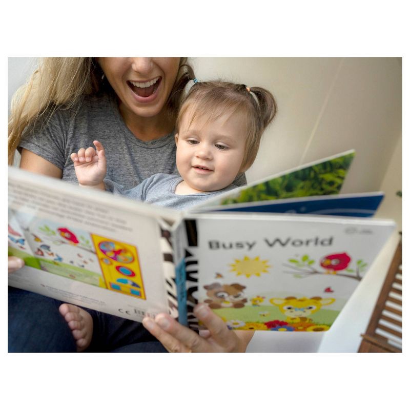 slide 5 of 9, Baby Einstein Busy World - Busy Box - A First Step into STEM (Board Book), 1 ct