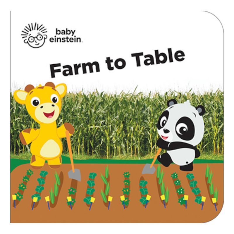 slide 3 of 19, Baby Einstein Farm Animals My First Library 12 Book Set (Board Book), 1 ct