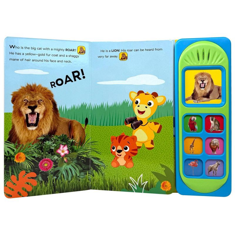 slide 4 of 5, Baby Einstein Animal Sound Safari Book (Board Book), 1 ct