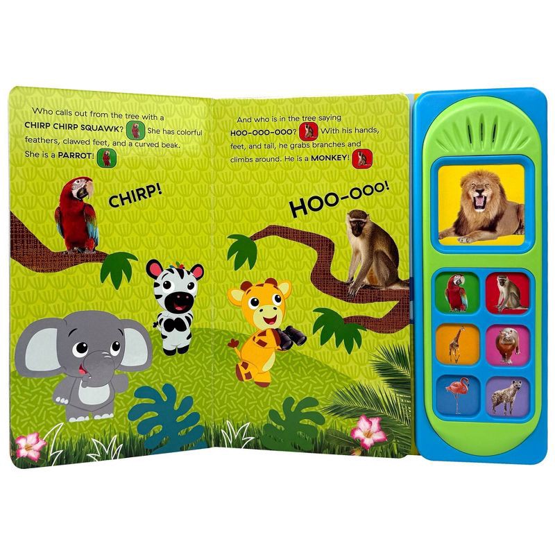 slide 3 of 5, Baby Einstein Animal Sound Safari Book (Board Book), 1 ct