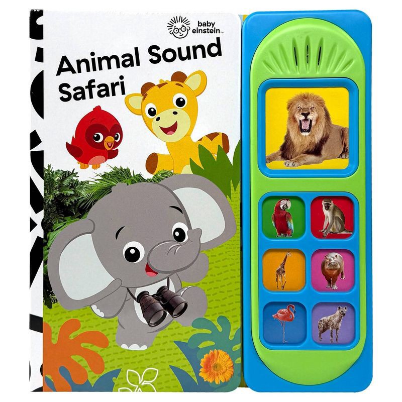 slide 1 of 5, Baby Einstein Animal Sound Safari Book (Board Book), 1 ct