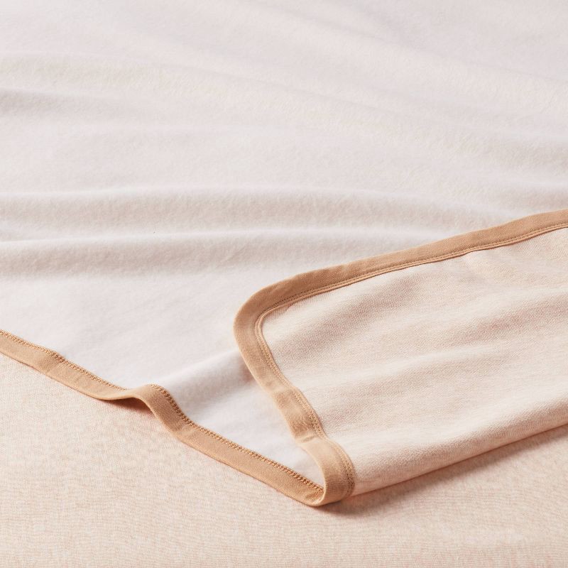 slide 3 of 3, Twin/Twin XL Sweatshirt Blanket Ivory/Khaki - Room Essentials™, 1 ct