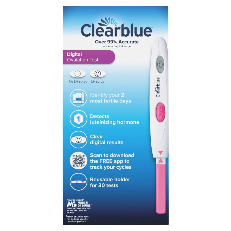 slide 14 of 16, Clearblue Digital Ovulation Tests - 30ct, 30 ct