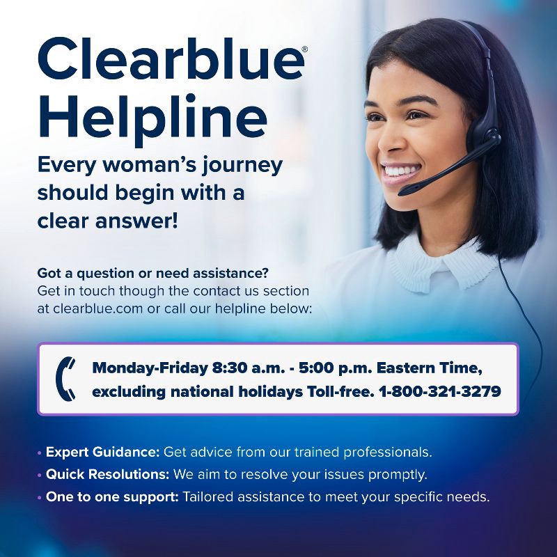 slide 16 of 16, Clearblue Advanced Digital Ovulation Test + 2 Pregnancy Test - 30ct, 30 ct