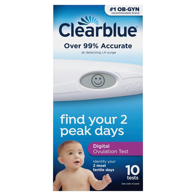 slide 1 of 16, Clearblue Digital Ovulation Tests - 10ct, 10 ct