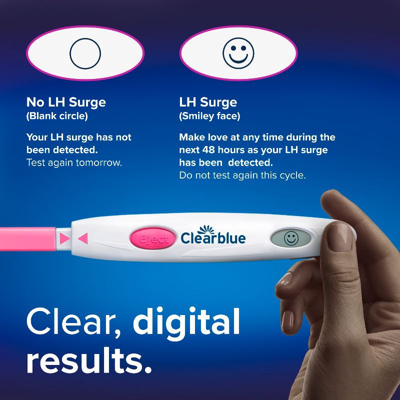 slide 5 of 16, Clearblue Digital Ovulation Tests - 10ct, 10 ct