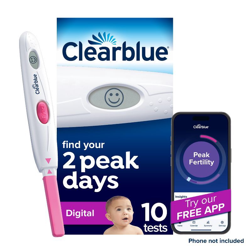 slide 1 of 16, Clearblue Digital Ovulation Tests - 10ct, 10 ct