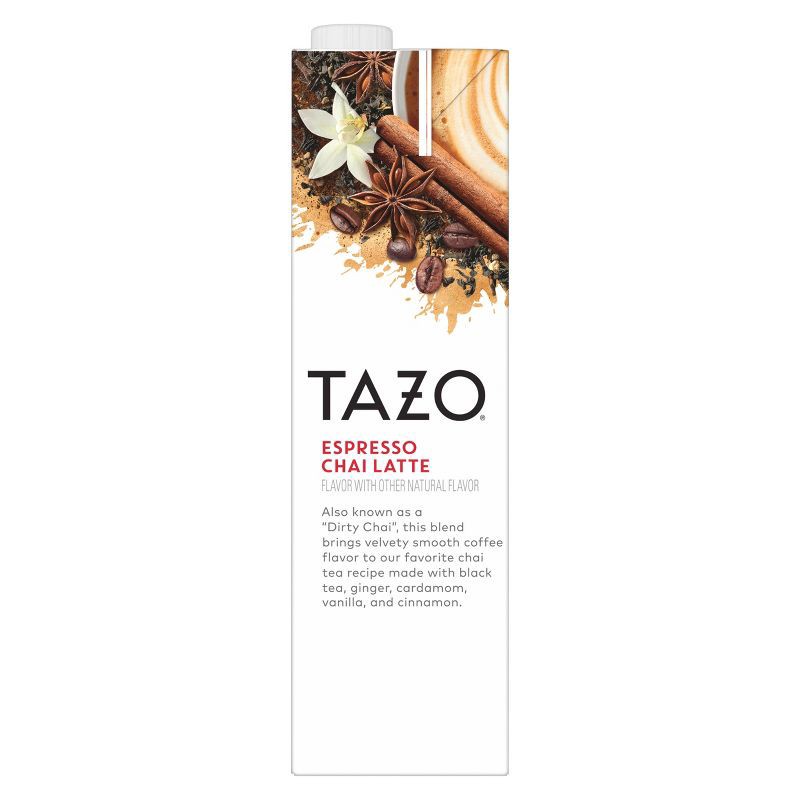 slide 3 of 10, TAZO Espresso Chai Latte - 32oz, 32 oz