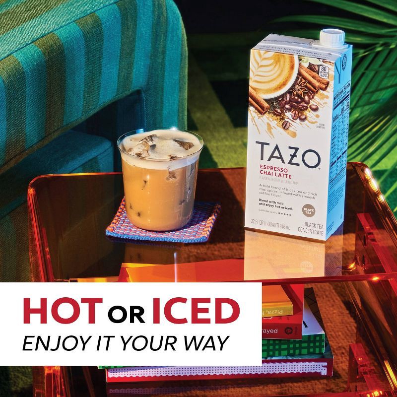 slide 8 of 10, TAZO Espresso Chai Latte - 32oz, 32 oz