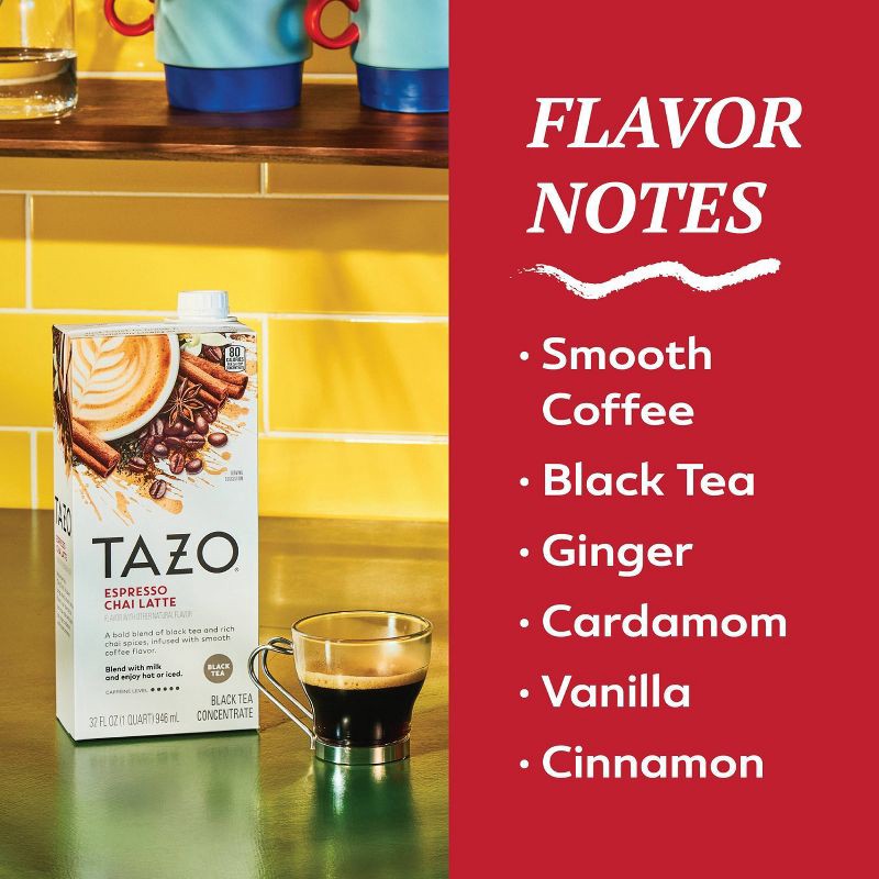 slide 9 of 10, TAZO Espresso Chai Latte - 32oz, 32 oz