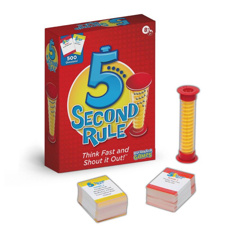 slide 2 of 10, PlayMonster 5 Second Rule Board Game, 1 ct