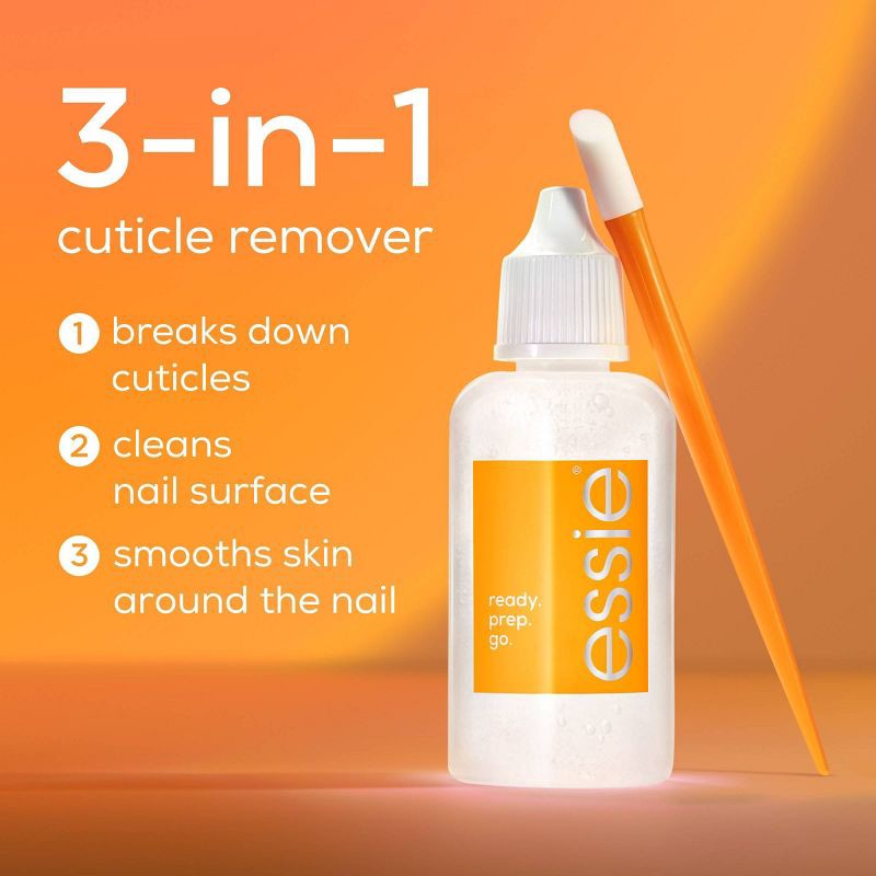 slide 3 of 8, essie Nail Care Ready. Prep. Go. Vegan Advanced Cuticle Remover with Apricot Oil - 1 fl oz, 1 fl oz