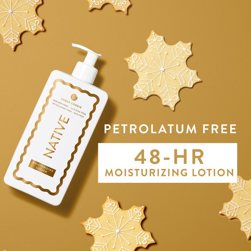 slide 3 of 6, Native Sugar Cookie Body Lotion Pump - 16.5 fl oz, 16.5 fl oz