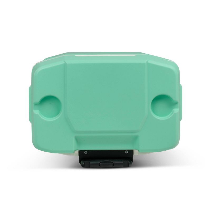 slide 10 of 13, Igloo Latitude 30qt Rolling Cooler - Mint: Polyethylene, Retractable Handle, Wheels, 30 qt