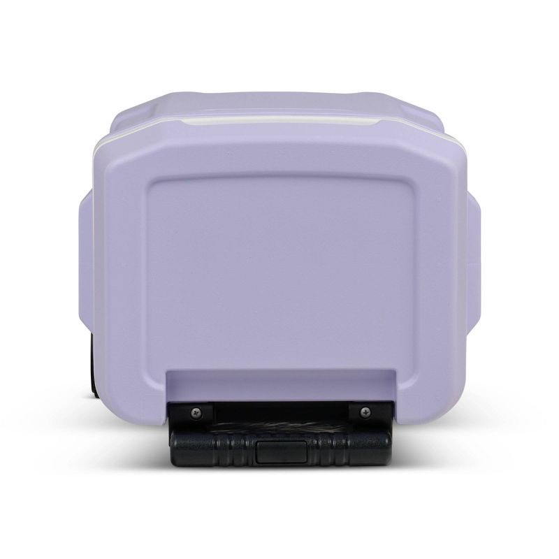 slide 10 of 13, Igloo Profile 16qt Rolling Cooler - Lilac: Polyethylene, Wheels & Retractable Handle, 16 qt