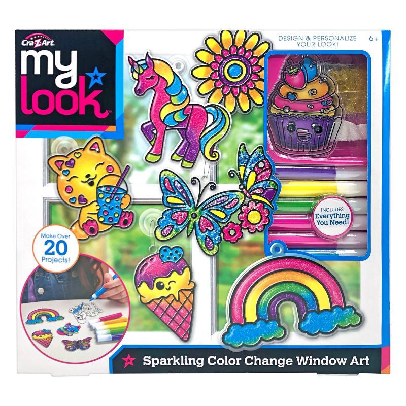 slide 1 of 7, My Look Window DIY Art Kit, 1 ct