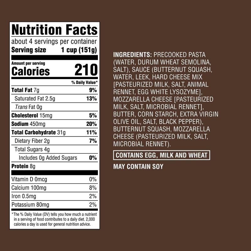 slide 5 of 5, Frozen Butternut Squash Mac & Cheese - 22oz - Good & Gather™, 22 oz