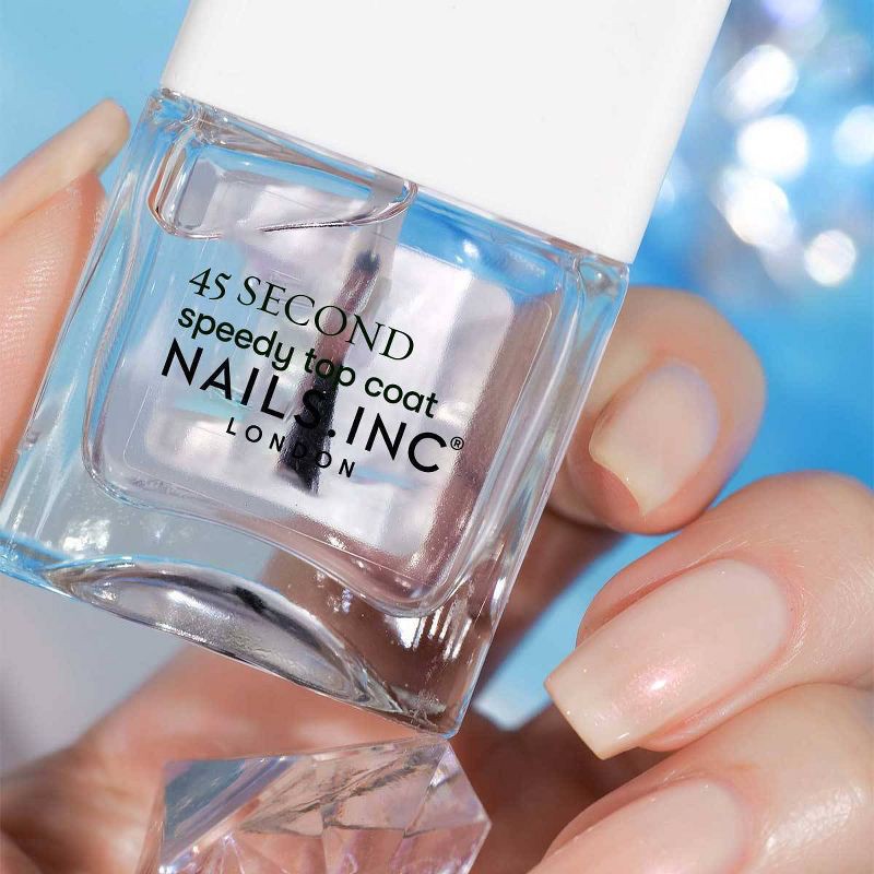 slide 6 of 6, Nails Inc. Speedy Top Coat Nail Polish - 14ml, 14 ml