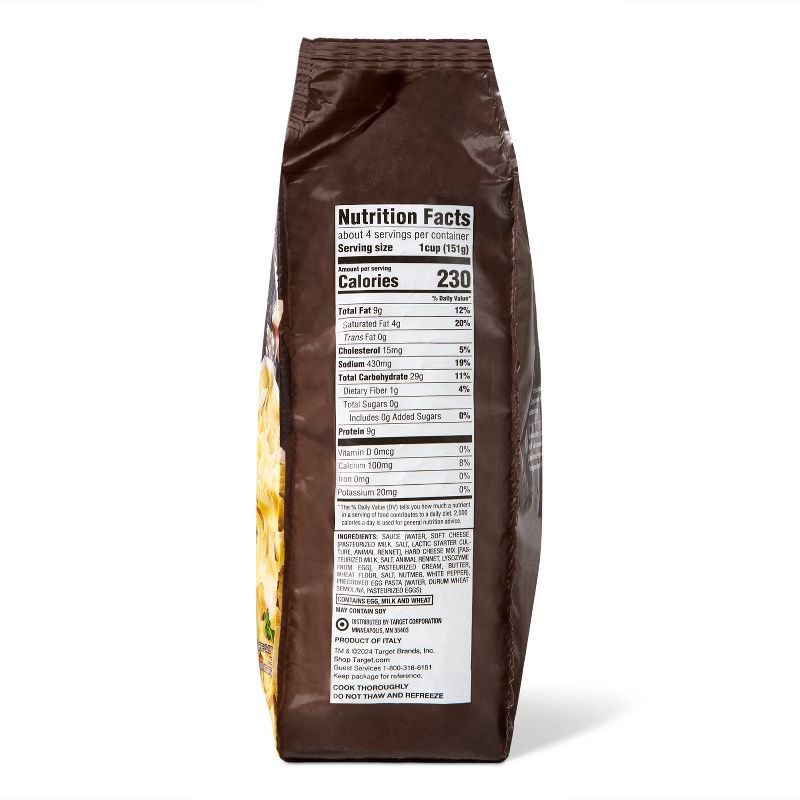 slide 2 of 5, Frozen Fettuccine Alfredo - 22oz - Good & Gather™, 22 oz
