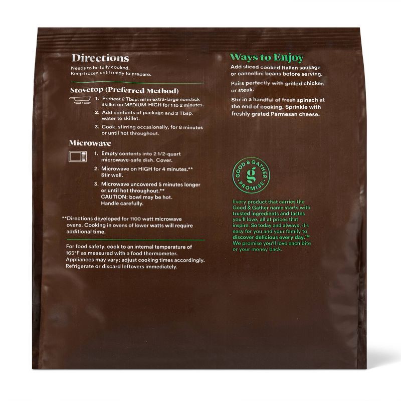 slide 3 of 5, Frozen Pesto Rotini with Cherry Tomatoes - 22oz - Good & Gather™, 22 oz