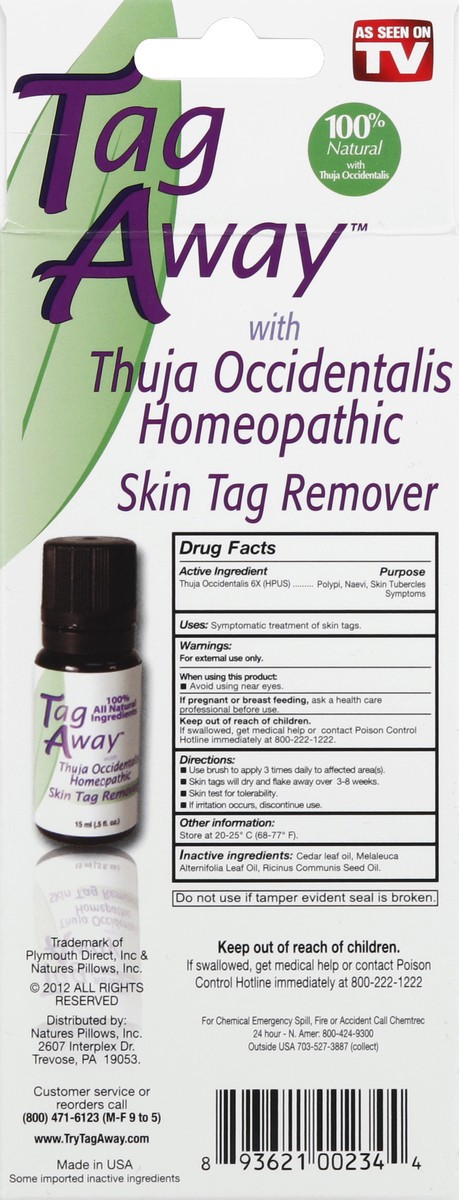 slide 3 of 5, Tag Away Skin Tag Remover 0.5 oz, 1 ct