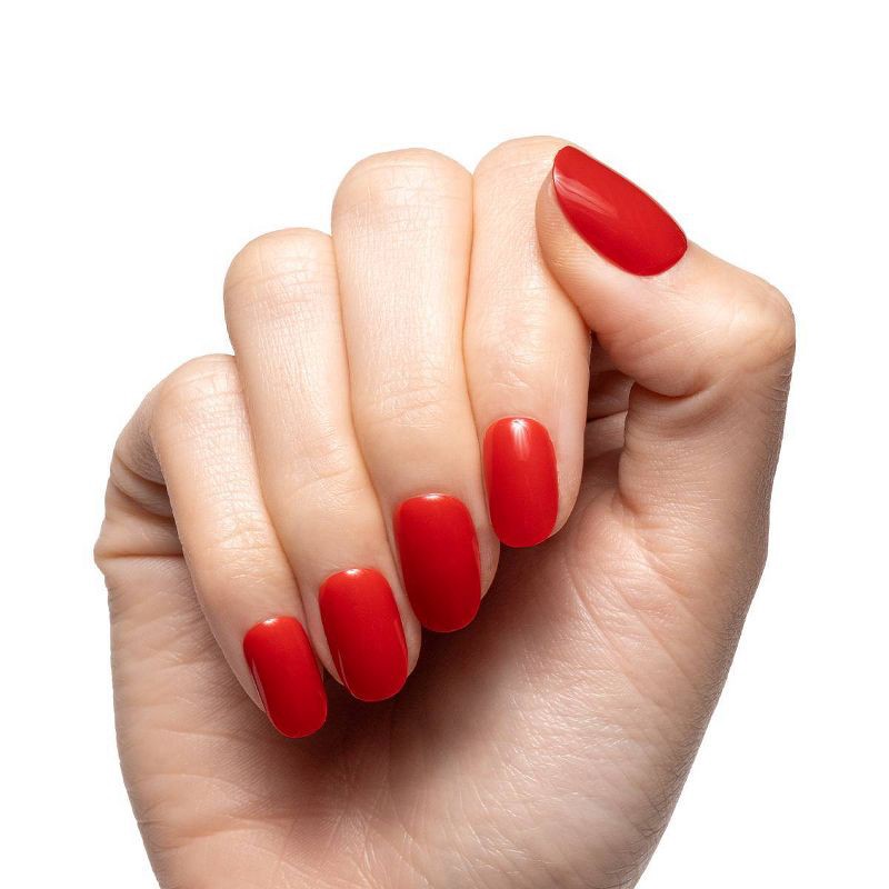 slide 4 of 7, Olive & June Press-On Fake Nails - Round Short - Lollipop - 32ct, 32 ct