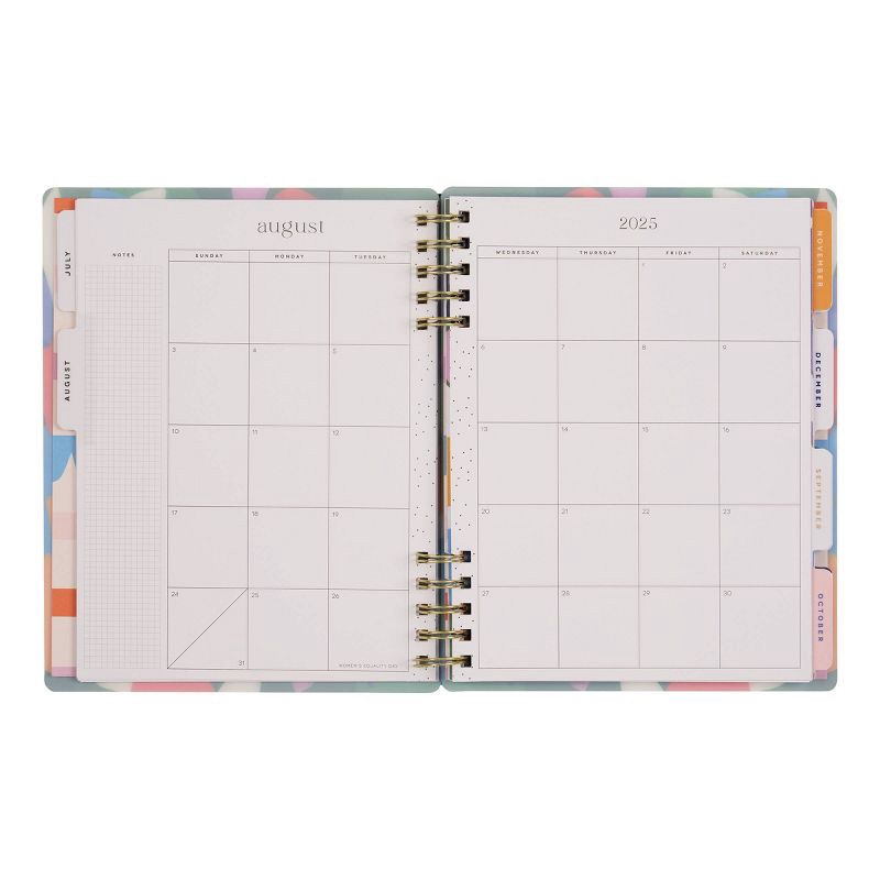 slide 4 of 12, The Happy Planner 7"x9.25" 2025-2026 Mod Mosaics Classic 12 Months Dated Planner, 1 ct