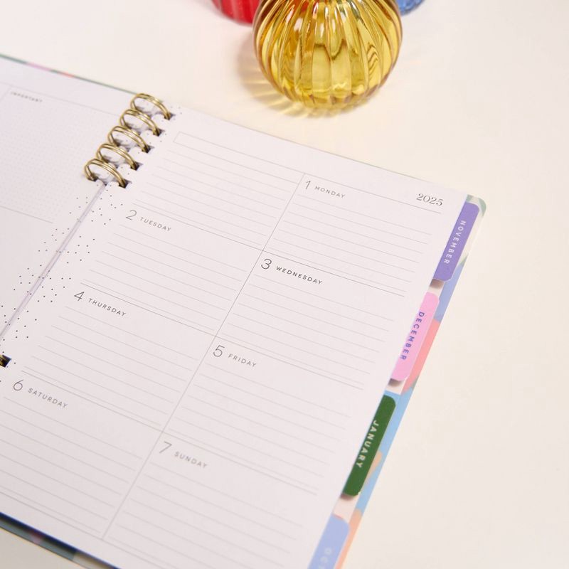 slide 7 of 12, The Happy Planner 7"x9.25" 2025-2026 Mod Mosaics Classic 12 Months Dated Planner, 1 ct