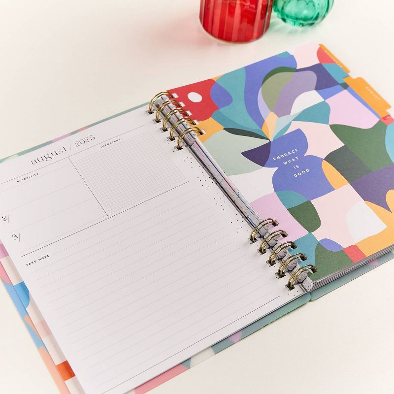 slide 9 of 12, The Happy Planner 7"x9.25" 2025-2026 Mod Mosaics Classic 12 Months Dated Planner, 1 ct