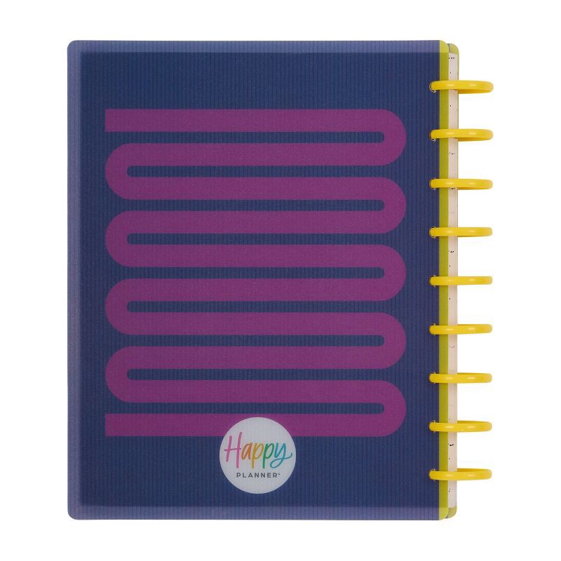 slide 5 of 12, The Happy Planner THP Riso Pop Classic 2025-2026 12 Month Disc Bound Dated Planner, 1 ct