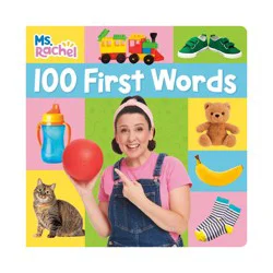 Random House 100 First Words - by Ms. Rachel (Board Book)
