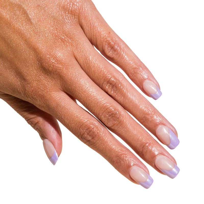 slide 3 of 8, Chillhouse Chill Tips Press-On Fake Nails - AI Supernova - 24ct, 24 ct