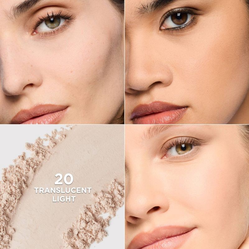 slide 5 of 10, L'Oreal Paris Infallible Blur-fection Longwear Loose Setting Powder - Translucent Light - 0.21oz, 0.21 oz